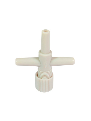 Краник тройник для трубки Ф-4мм 1шт